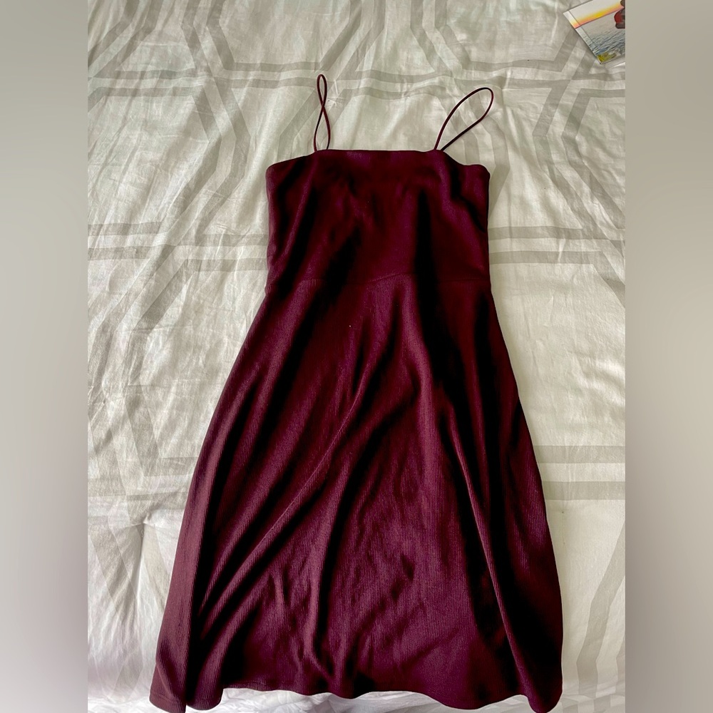 Abercrombie Purple T-Shirt Dress